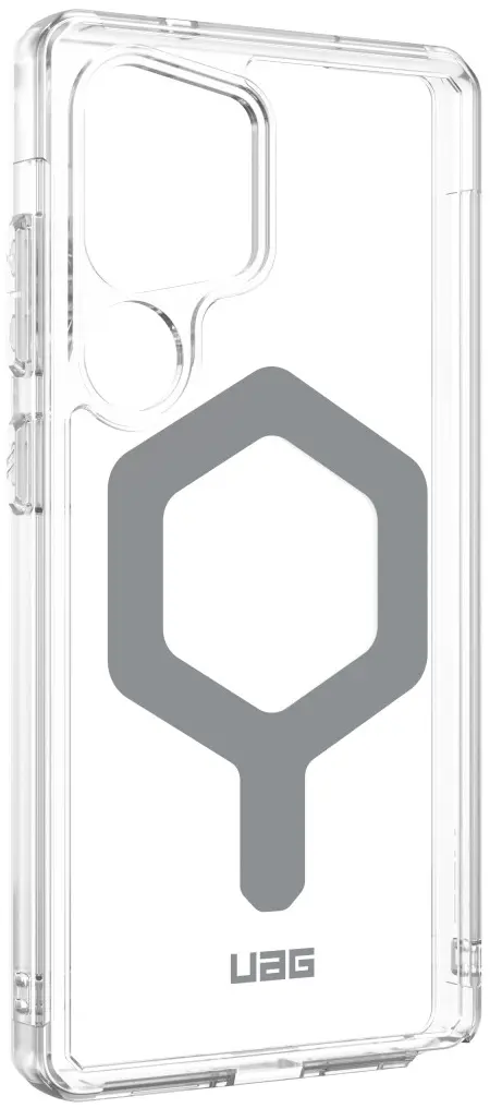UAG Plyo Pro Samsung Galaxy S25 Ultra Hoesje MagSafe / Qi2 Magnet Ice Zilver afbeelding 22