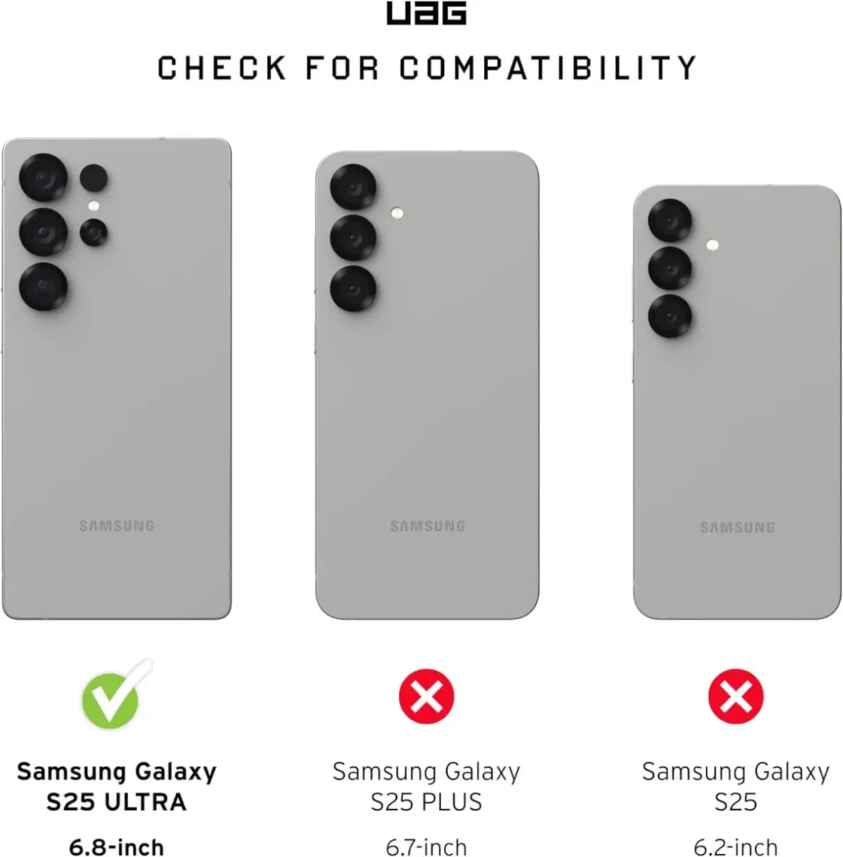 UAG Plyo Pro Samsung Galaxy S25 Ultra Hoesje MagSafe / Qi2 Magnet Ice Zilver afbeelding 7