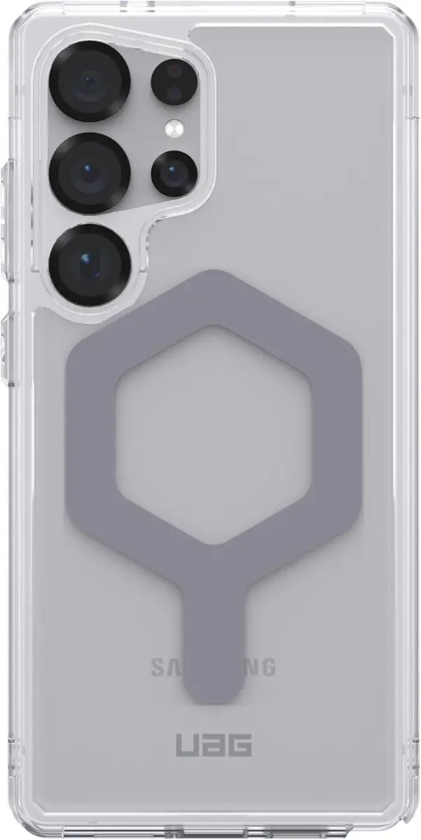 UAG Plyo Pro Samsung Galaxy S25 Ultra Hoesje MagSafe / Qi2 Magnet Ice Zilver afbeelding 8
