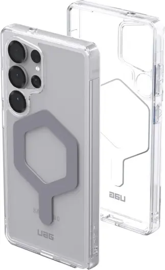 UAG Plyo Pro Samsung Galaxy S25 Ultra Hoesje MagSafe / Qi2 Magnet Ice Zilver afbeelding 4