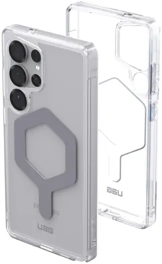 UAG Plyo Pro Samsung Galaxy S25 Ultra Hoesje MagSafe / Qi2 Magnet Ice Zilver afbeelding 9