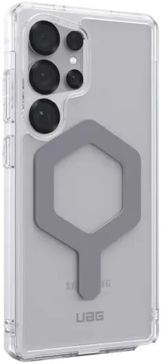 UAG Plyo Pro Samsung Galaxy S25 Ultra Hoesje MagSafe / Qi2 Magnet Ice Zilver afbeelding 13