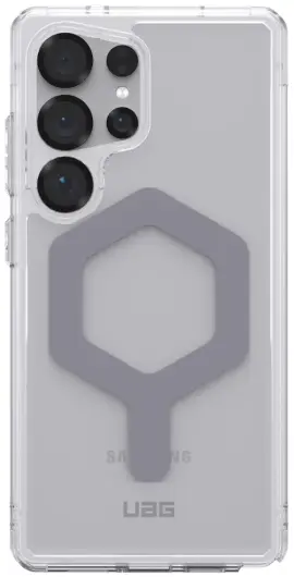 UAG Plyo Pro Samsung Galaxy S25 Ultra Hoesje MagSafe / Qi2 Magnet Ice Zilver afbeelding 14