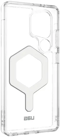 UAG Plyo Pro Samsung Galaxy S25 Ultra Hoesje MagSafe / Qi2 Magnet Ice Zilver afbeelding 18