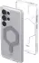 UAG Plyo Pro Samsung Galaxy S25 Ultra Hoesje MagSafe / Qi2 Magnet Ice Zilver afbeelding 4