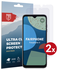Rosso FairPhone 4 Screen Protector Case Friendly Folie Duo Pack afbeelding 1