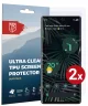 Rosso Google Pixel 6 Pro Screen Protector Case Friendly Folie Duo Pack