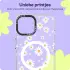 HappyCase Joy Apple iPhone 14 / 13 Hoesje MagSafe Back Cover Daisy Hearts afbeelding 4