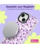 HappyCase Joy Apple iPhone 14 / 13 Hoesje MagSafe Back Cover Purple Floral