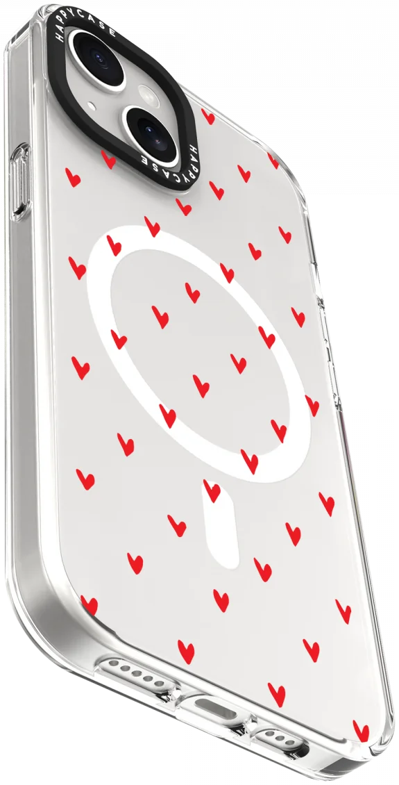 HappyCase Joy Apple iPhone 14 / 13 Hoesje MagSafe Back Cover Love Hearts afbeelding 12