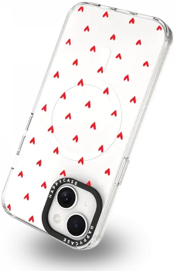HappyCase Joy Apple iPhone 14 / 13 Hoesje MagSafe Back Cover Love Hearts afbeelding 13
