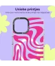 HappyCase Joy Apple iPhone 14 / 13 Hoesje MagSafe Back Cover Wavy Swirl