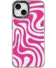 HappyCase Joy Apple iPhone 14 / 13 Hoesje MagSafe Back Cover Wavy Swirl