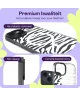 HappyCase Joy Apple iPhone 14 / 13 Hoesje MagSafe Back Cover Silver Zebra