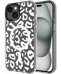 HappyCase Joy Apple iPhone 15 Hoesje MagSafe Back Cover Wild Leopard