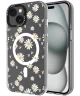 HappyCase Joy Apple iPhone 15 Hoesje MagSafe Back Cover Daisy Hearts