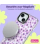 HappyCase Joy Apple iPhone 15 Hoesje MagSafe Back Cover Purple Floral