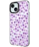 HappyCase Joy Apple iPhone 15 Hoesje MagSafe Back Cover Purple Floral