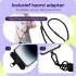 HappyCase Joy Apple iPhone 15 Hoesje MagSafe Back Cover Purple Floral afbeelding 7