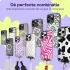 HappyCase Joy Apple iPhone 15 Hoesje MagSafe Back Cover Purple Floral afbeelding 8