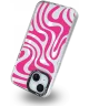 HappyCase Joy Apple iPhone 15 Hoesje MagSafe Back Cover Wavy Swirl