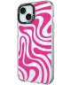 HappyCase Joy Apple iPhone 15 Hoesje MagSafe Back Cover Wavy Swirl