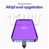 Buddi Flex USB-A naar Lightning Krulsnoer Kabel 12W Fast Charge 1M Zwart afbeelding 4