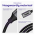 Buddi Flex USB-C naar Lightning Krulsnoer Kabel 12W Fast Charge 1M Zwart afbeelding 5