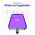 Buddi Flex USB-C naar Lightning Krulsnoer Kabel 12W Fast Charge 1M Zwart afbeelding 6
