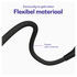 Buddi Flex USB-C naar Lightning Krulsnoer Kabel 12W Fast Charge 1M Zwart afbeelding 8