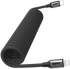 Buddi Flex USB-C naar Lightning Krulsnoer Kabel 12W Fast Charge 1M Zwart afbeelding 12