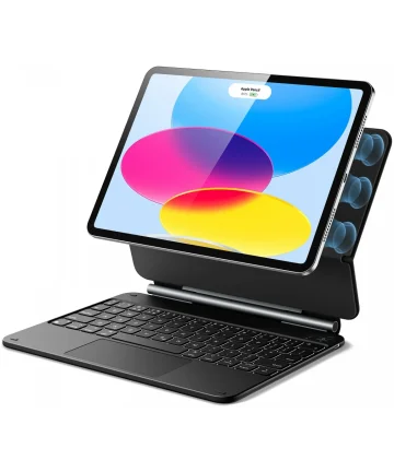 ESR Rebound Magnetic Keyboard iPad 10.9 (2022) Toetsenbord Hoes Zwart Hoesjes