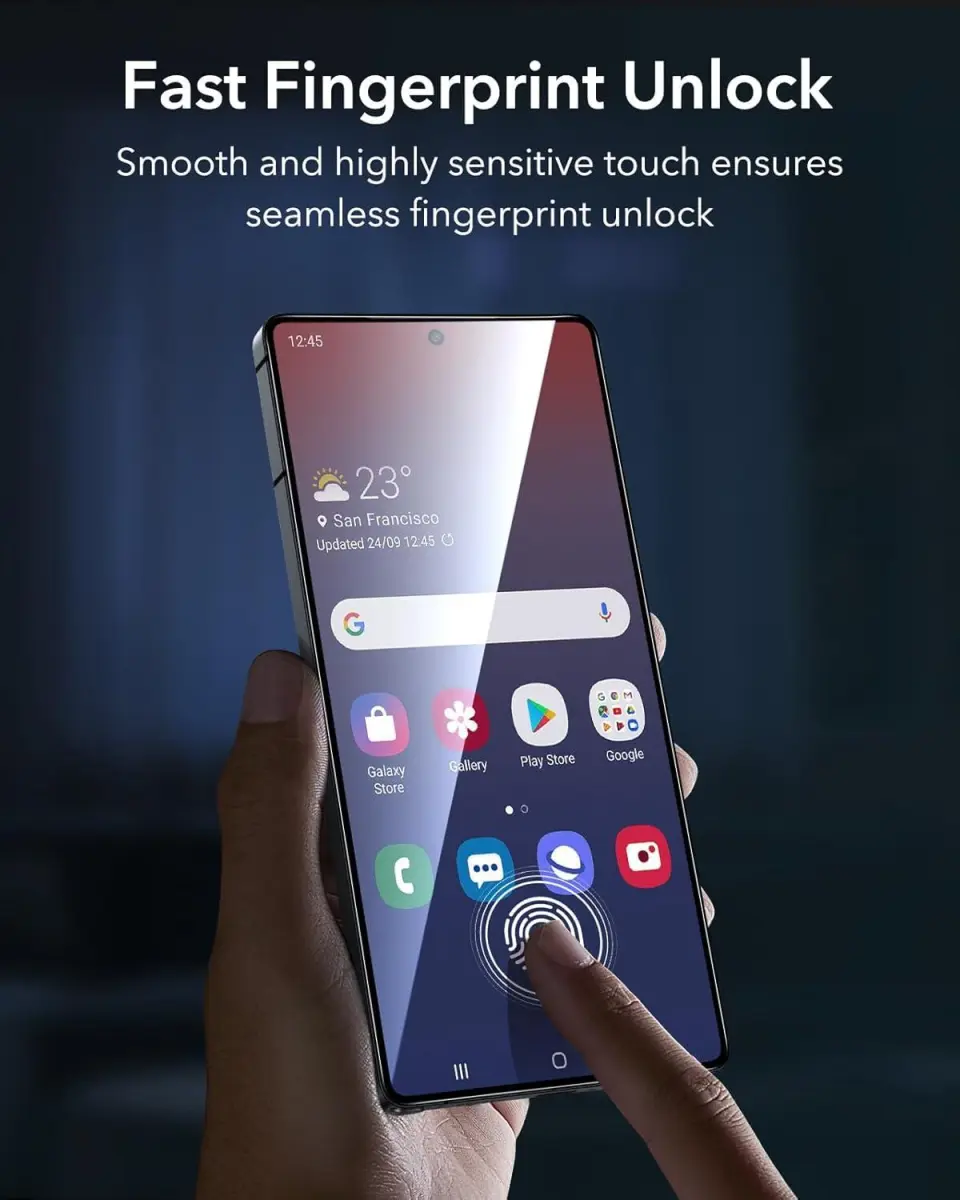 ESR Samsung Galaxy S25 Ultra Privacy Screen Protector met Montageframe afbeelding 9