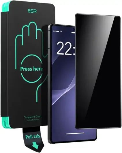 ESR Samsung Galaxy S25 Ultra Privacy Screen Protector met Montageframe afbeelding 1