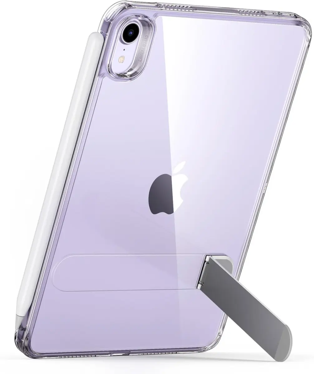 ESR Boost Kickstand Case iPad Mini 7 / 6 Hoes Kickstand Back Cover Transparant afbeelding 1