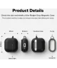 Ringke Onyx Magnetic Apple AirPods 4 Hoesje Zwart