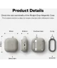 Ringke Onyx Magnetic Apple AirPods 4 Hoesje Grijs