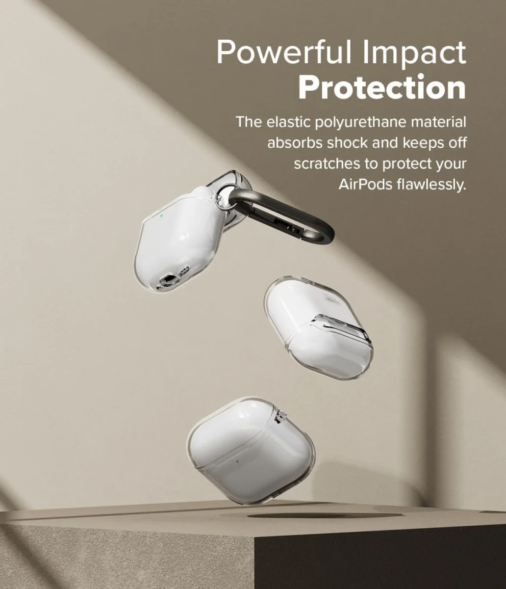 Ringke Air Case Apple AirPods 4 Hoesje TPU Transparant afbeelding 4