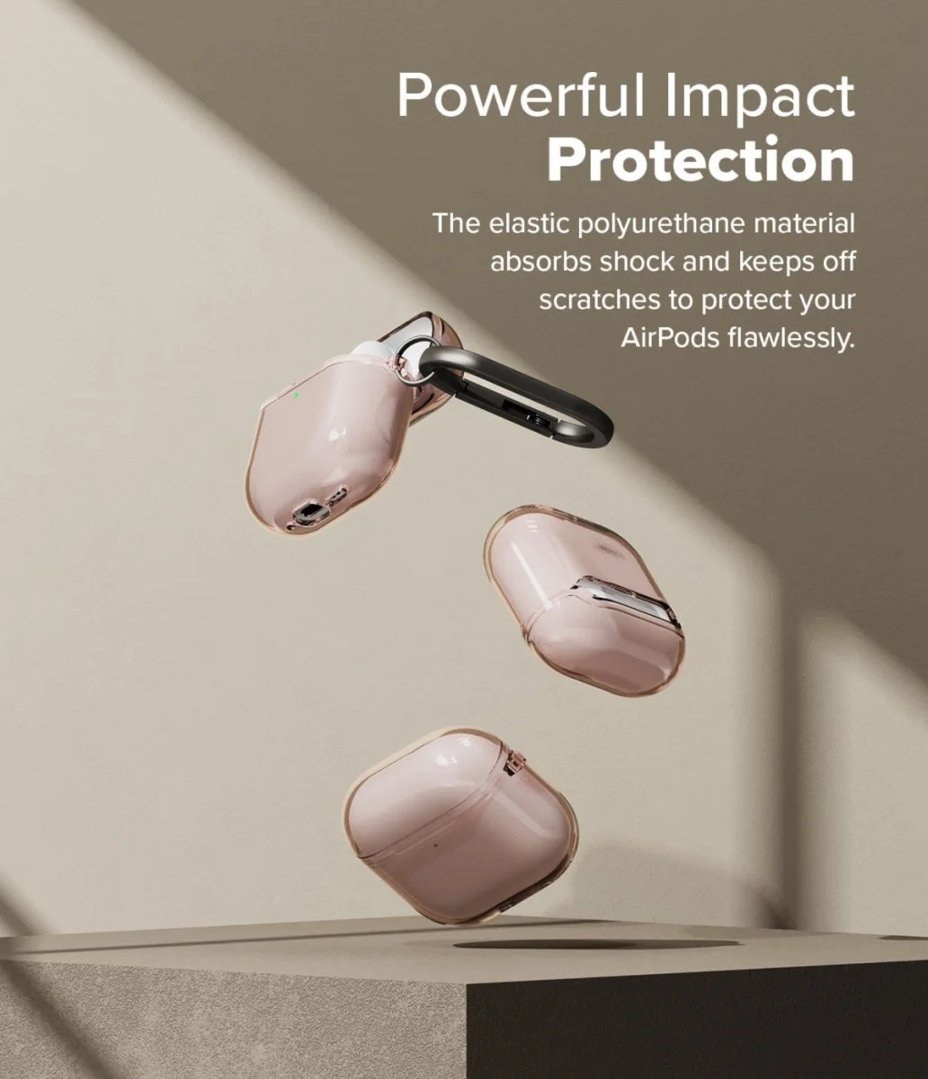Ringke Air Case Apple AirPods 4 Hoesje TPU Roze afbeelding 4