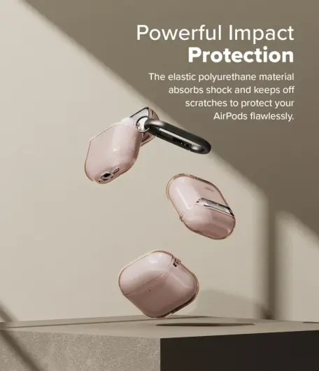 Ringke Air Case Apple AirPods 4 Hoesje TPU Roze afbeelding 4