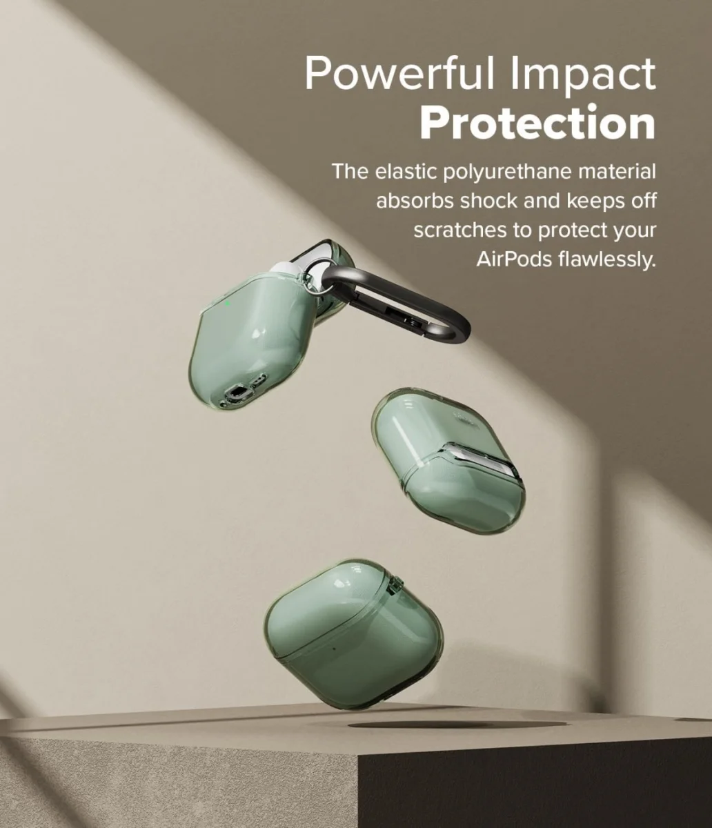Ringke Air Case Apple AirPods 4 Hoesje TPU Groen afbeelding 4