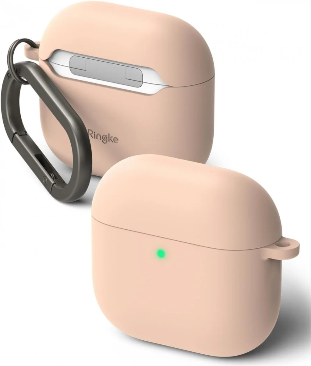 Ringke Air Case Apple AirPods 4 Hoesje Siliconen Roze afbeelding 1