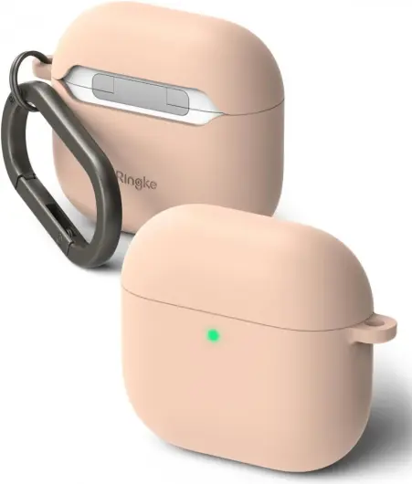 Ringke Air Case Apple AirPods 4 Hoesje Siliconen Roze afbeelding 1
