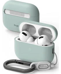 Ringke Case Apple AirPods Pro 1 / 2 Hoesje Siliconen Lichtblauw