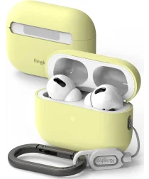 Ringke Case Apple AirPods Pro 1 / 2 Hoesje Siliconen Geel