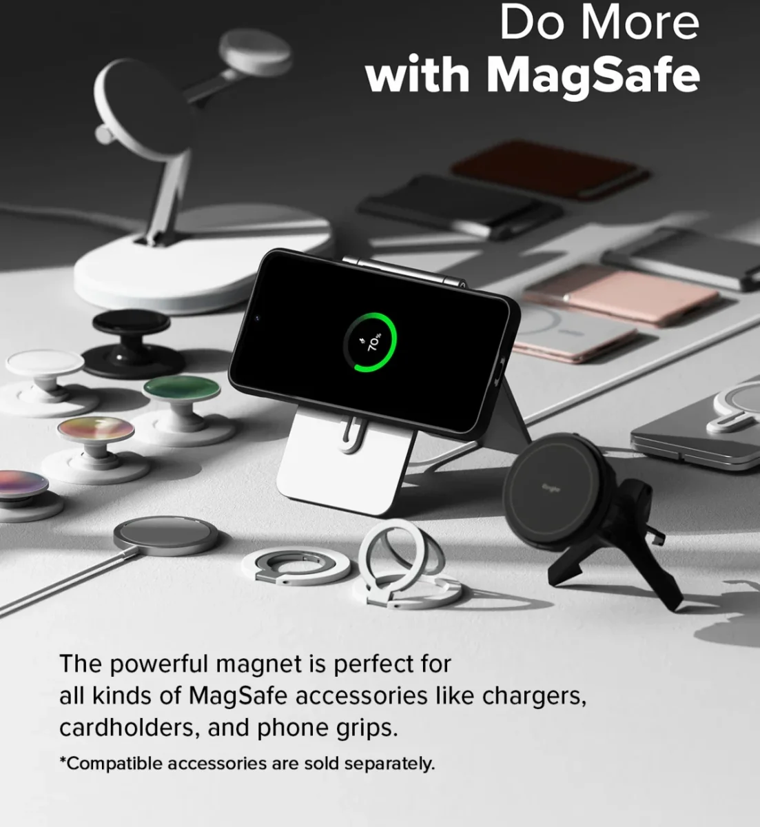 Ringke Onyx Magnetic Samsung Galaxy S24 FE Hoesje MagSafe Zwart afbeelding 3