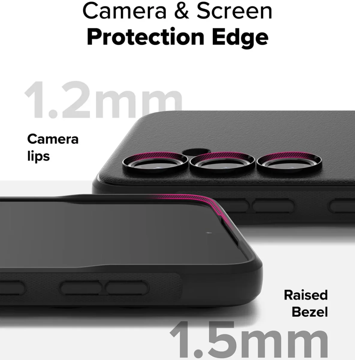 Ringke Onyx Magnetic Samsung Galaxy S24 FE Hoesje MagSafe Zwart afbeelding 9