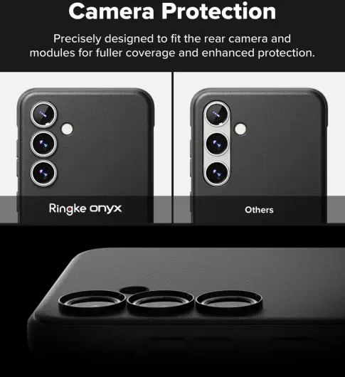 Ringke Onyx Magnetic Samsung Galaxy S24 FE Hoesje MagSafe Zwart afbeelding 10