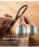 Ringke Rope Hand Strap - Universeel Telefoonkoord / Polsband Zwart