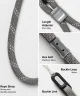 Ringke Rope Hand Strap - Universeel Telefoonkoord / Polsband Grijs